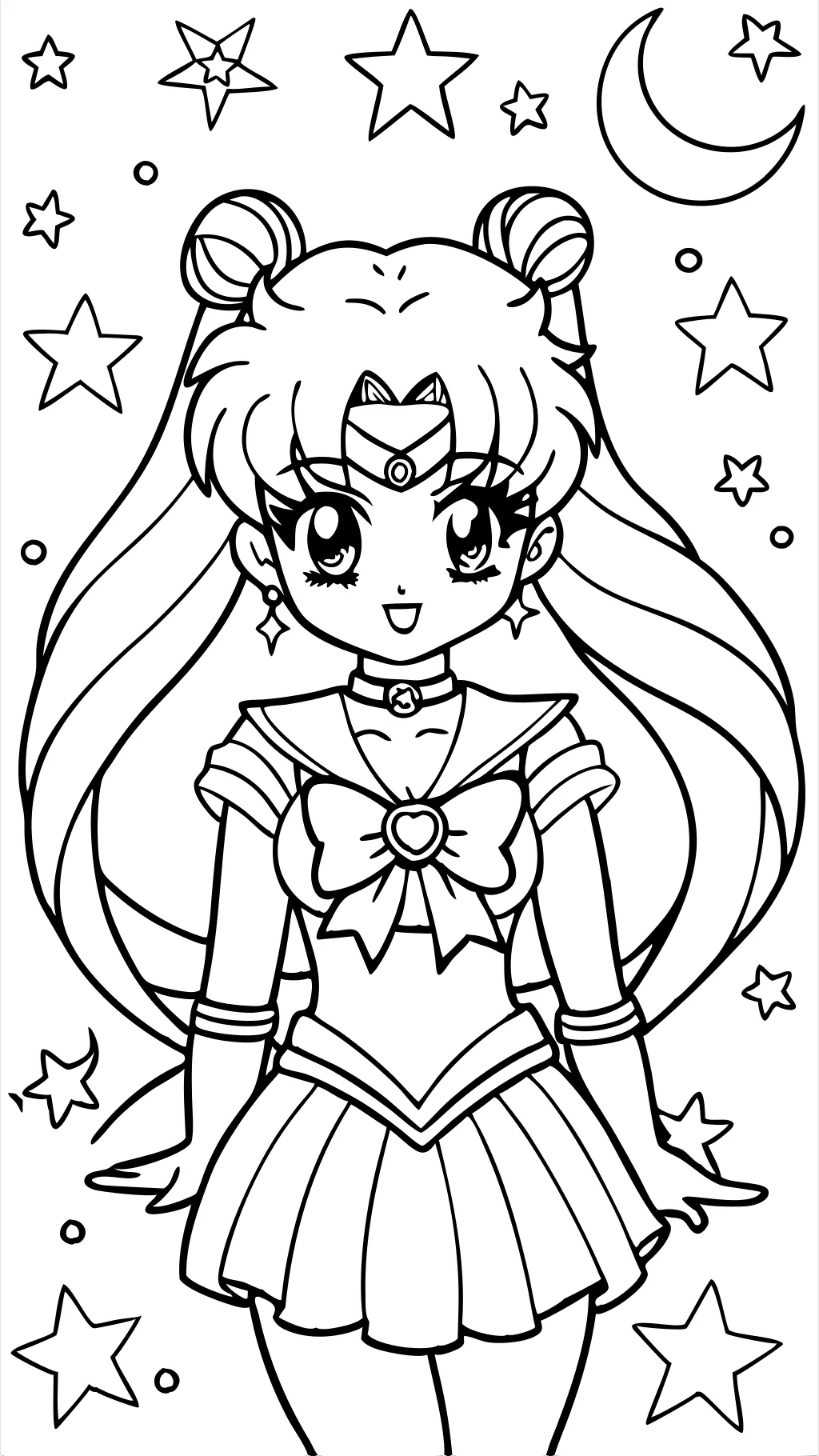 sailor moon coloring pages